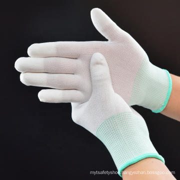 Safety Rubber Hand Knit Anti static Gloves ESD Work Hand Glove Suppliers